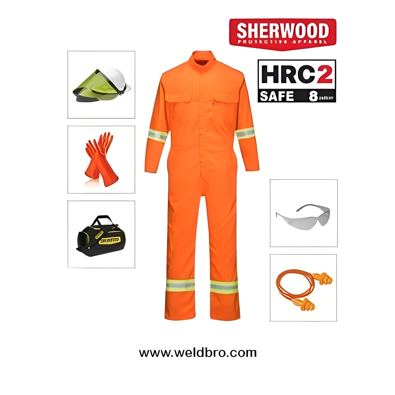 HRC 2 SAFE 8 cal - Arc Flash Kit Coverall