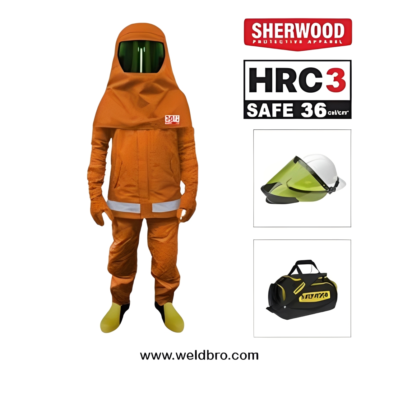 HRC 3 SAFE 36 cal - Arc Flash Kit Suit