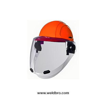 HONEYWELL Salisbury AS1200HAT-FB-PP Arc Flash Face Shield - Prism Shield