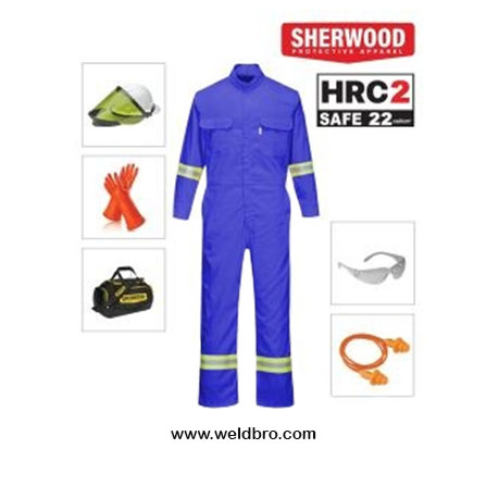 HRC 2 SAFE 22 cal - Arc Flash Kit Coverall