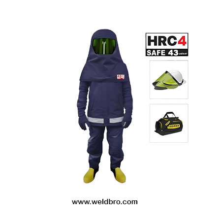 HRC 4 SAFE 43 cal - Arc Flash Kit Suit