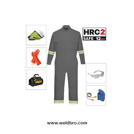 HRC 2 SAFE 12 cal - Arc Flash Kit Coverall
