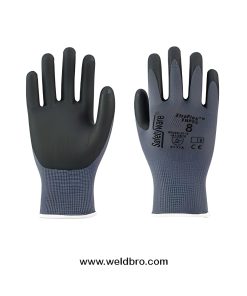 FNP02-BLK XtraFlex Nitrile Microfoam Palm Coated Glove