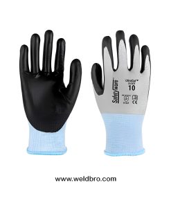 ULS01-BLK UltraCut Cut Resistance PU Palm Coated Glove