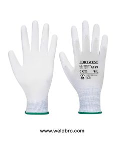 Portwest A199 - Antistatic PU Palm Glove - Grey