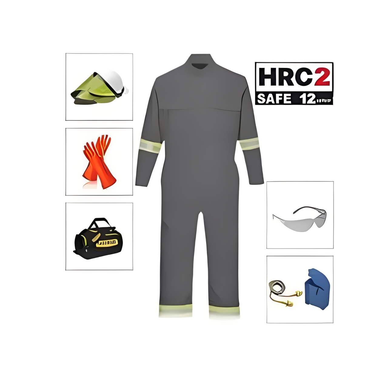 Sherwood HRC 2 SAFE 12 cal - Arc Flash Kit Coverall