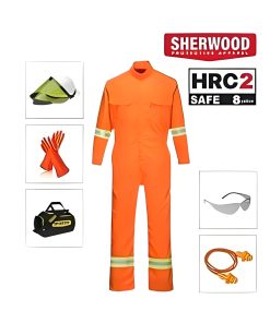 Sherwood HRC 2 SAFE 8 cal - Arc Flash Kit Coverall